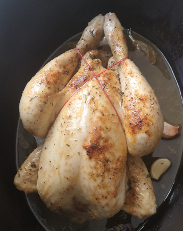 Arrosage poulet