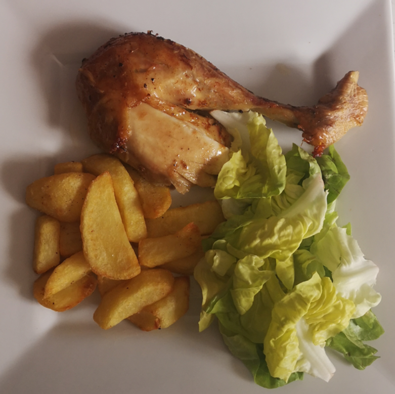 Assiette poulet