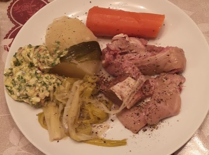 Assiette tete de veau