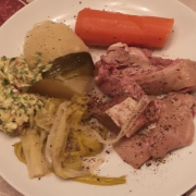 Assiette tete de veau