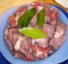 Bourguigon viande egouttee