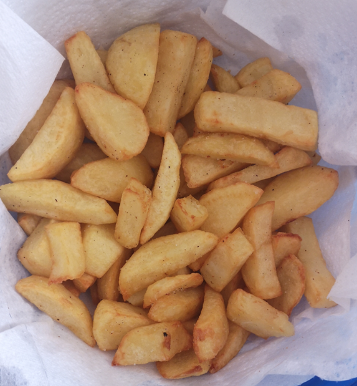 Frites cuites