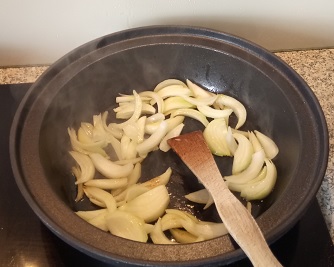 Oignons tajine