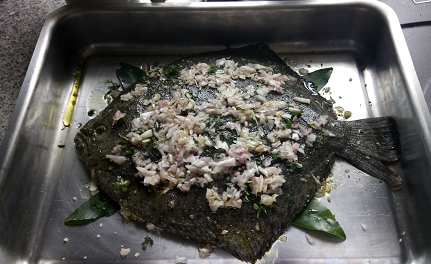 Turbot prepare